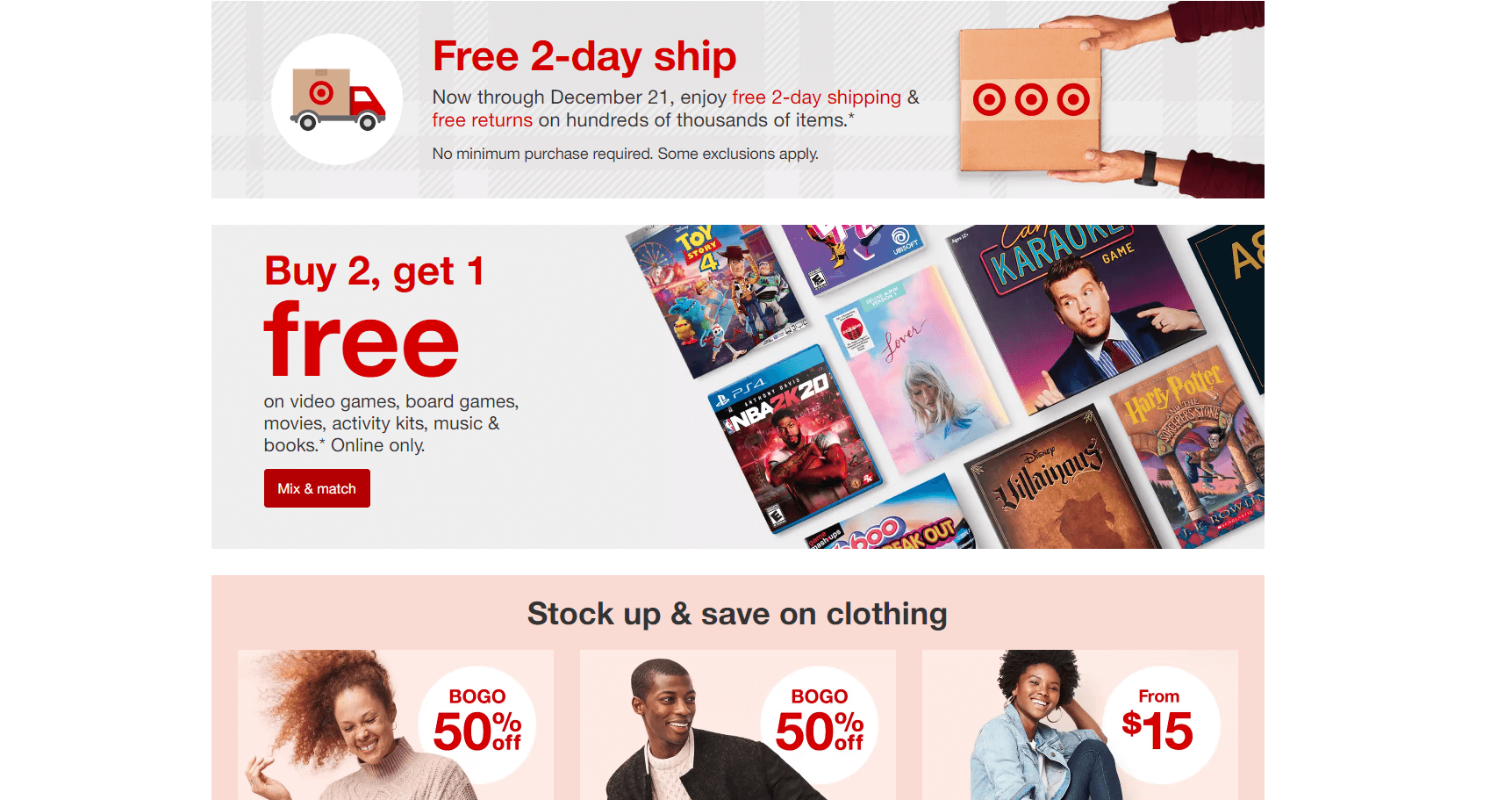 Идеальный интернет-магазин - бесплатная доставка на официальном сайте Target